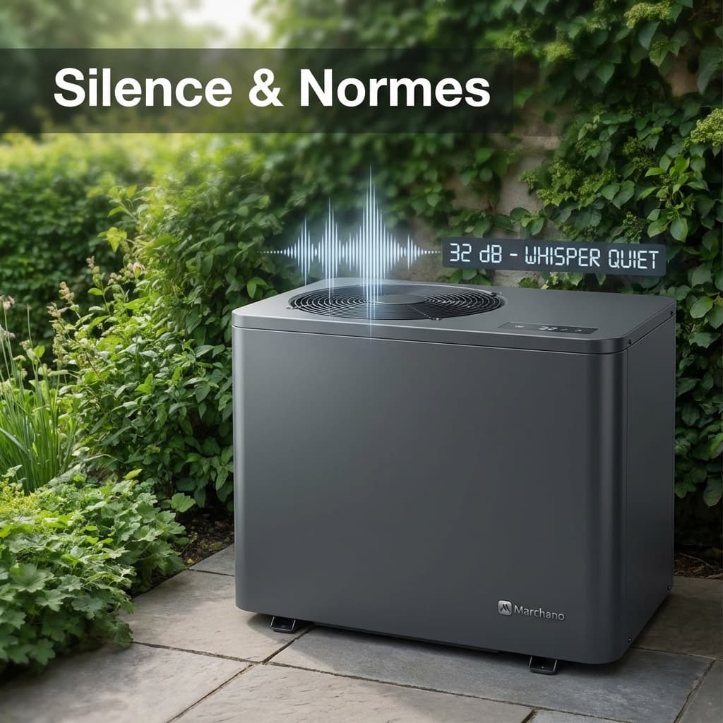 Une Pompe à Chaleur est-elle bruyante ? (Normes & Réalité)