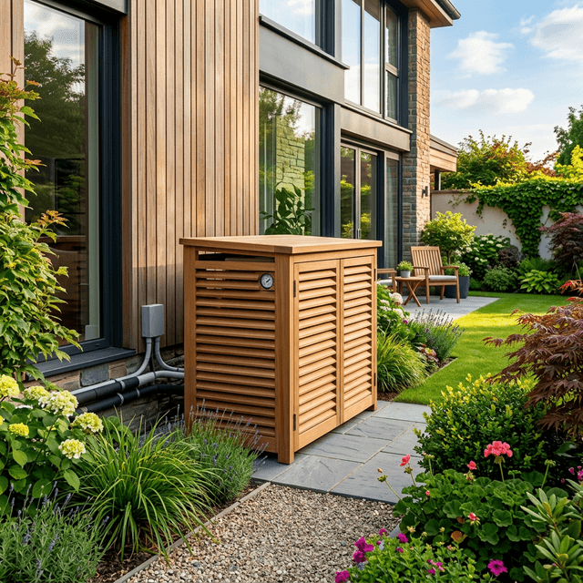 Comment protéger l'unité extérieure de sa Pompe à Chaleur ? (Caches, intempéries, vandalisme)